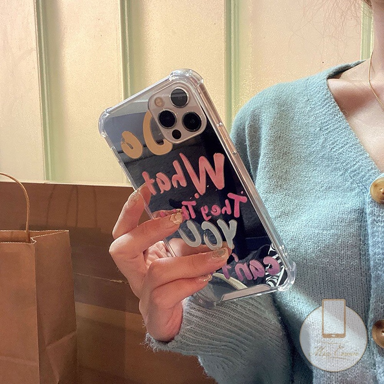 Ốp Điện Thoại TPU Mềm Chống Sốc In Chữ Tiếng Anh Cho IPhone 11 XR 7Plus 8Plus 12 11 13 Pro Max 7 8 X XS Max SE 2020