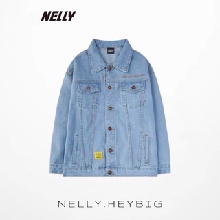 Áo khoác bò nelly [220384] form rộng dành cho nam và nữ 49