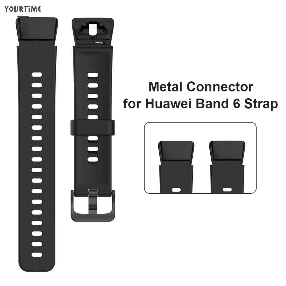 Set 2 Đầu Nối Dây Đeo Đồng Hồ Chuyên Dụng Cho Huawei Honor Band 6