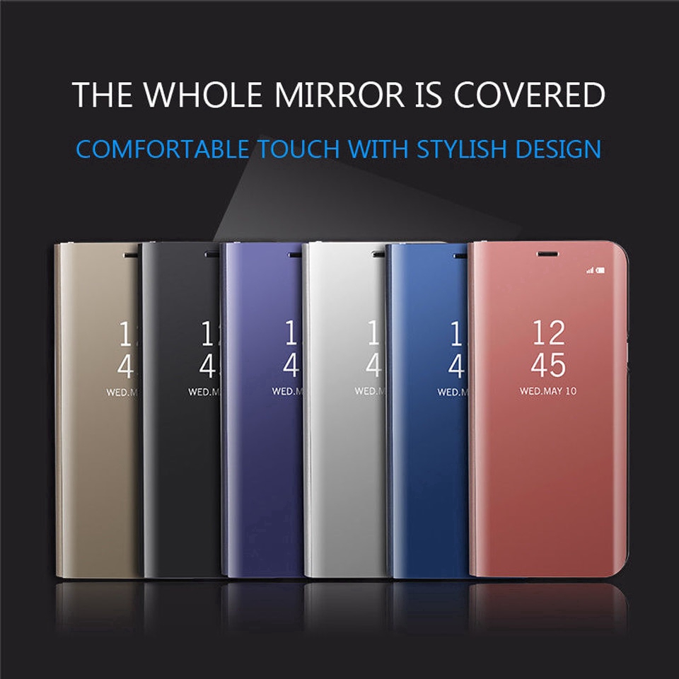 Hsm Fashion Cover Xiaomi Redmi Note 9s Note 9 Pro Note 8 Note 8 Pro Case Smart Mirror Flip Leather Phone Cover By