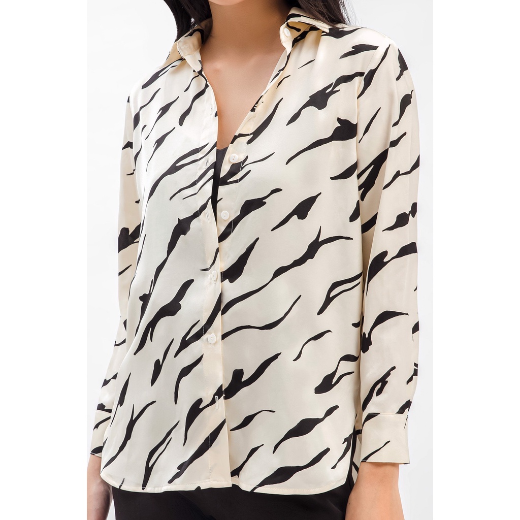 Áo sơ mi nữ họa tiết , thanh lịch, nữ tính, sang trọng Freelancer - FWWS21SS19L