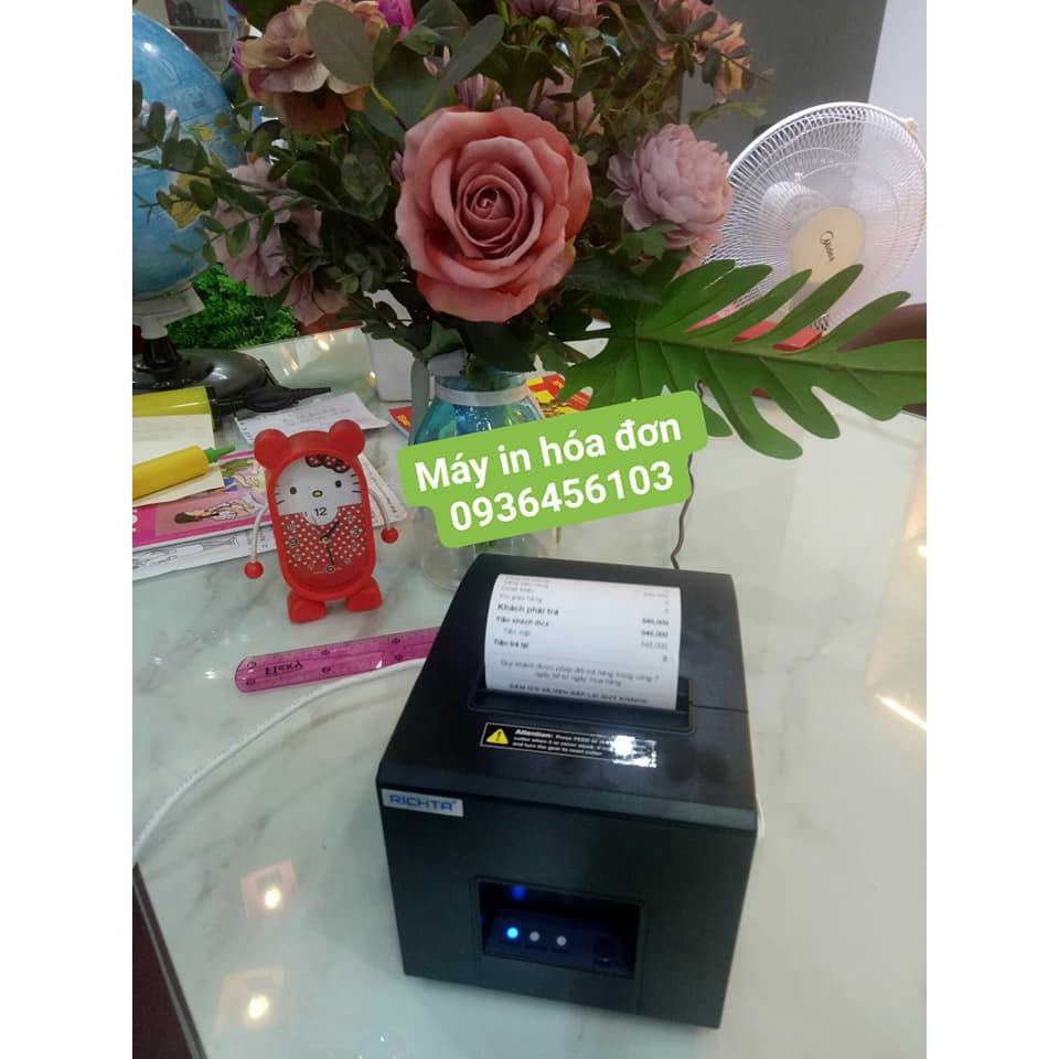 Máy in hóa đơn in bil qua điện thoại bắt wifi Richta R82M | BigBuy360 - bigbuy360.vn