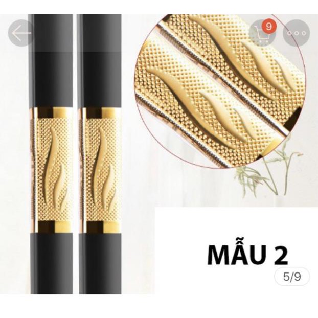 Bộ 10 đôi đũa khảm vàng phong cách nhật bản