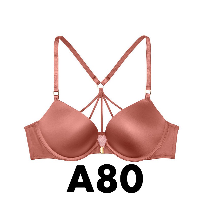 (Bill Mỹ 36A, A80) - Áo hồng đất, gài trước, siêu nâng, Bombshell Add-2-cups, Withered Rose - Victoria Secret USA | BigBuy360 - bigbuy360.vn