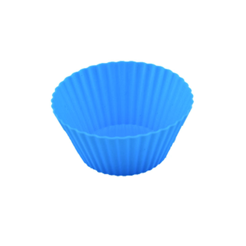 Khuôn Làm Bánh Cupcake Hình Tròn Bằng Silicon-oll