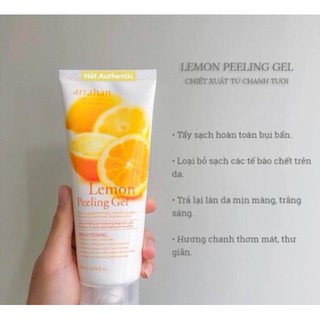 Gel tẩy da chết mặt Arahan cam