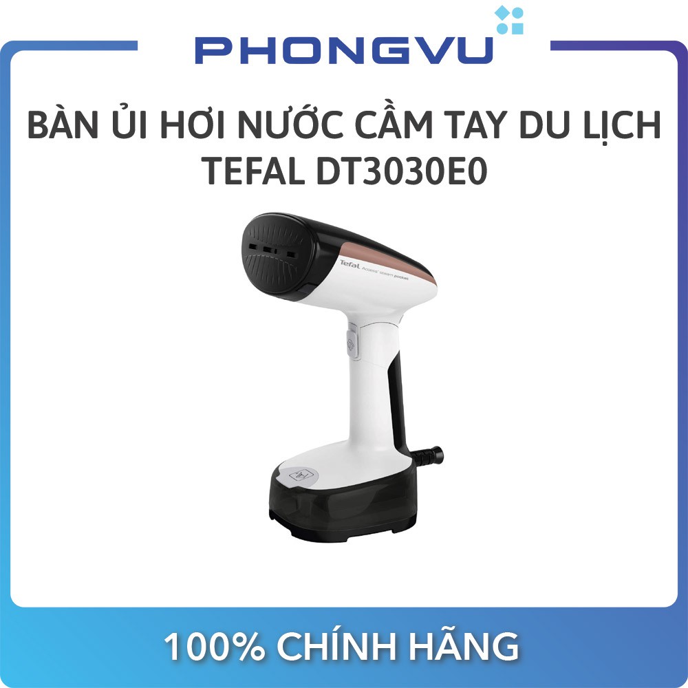 Bàn ủi hơi nước cầm tay dạng du lịch Tefal DT3030E0 - Bảo hành 24 tháng