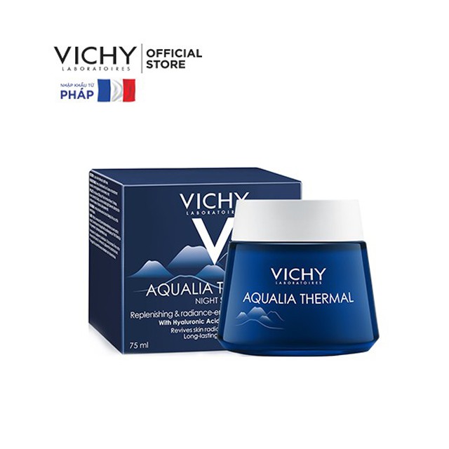 Vichy Aqualia Thermal Night Spa – Mặt nạ ngủ cấp nước