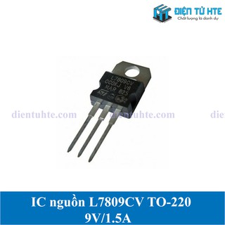 IC ổn áp nguồn LDO 7809 L7809CV 9V 1.5A chân cắm TO-220 [HTE Quy Nhơn CN2]