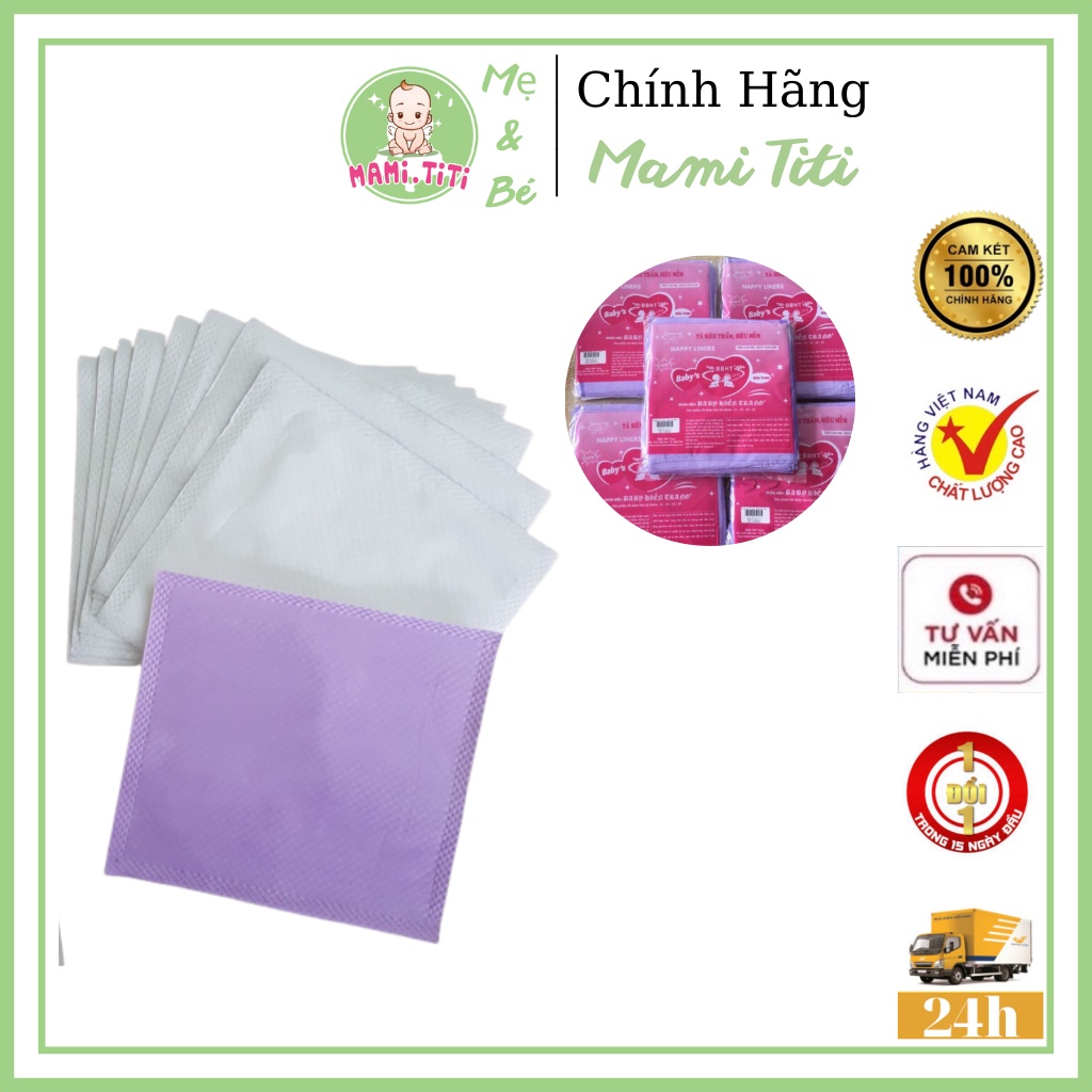 Tấm lót phân su HIỀN TRANG BỊCH 18 -20 MIẾNG 1 GÓI