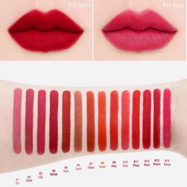 [Chuẩn Auth] Son Bút Chì Lì Mịn G'ANI O! Stick Wake Lips