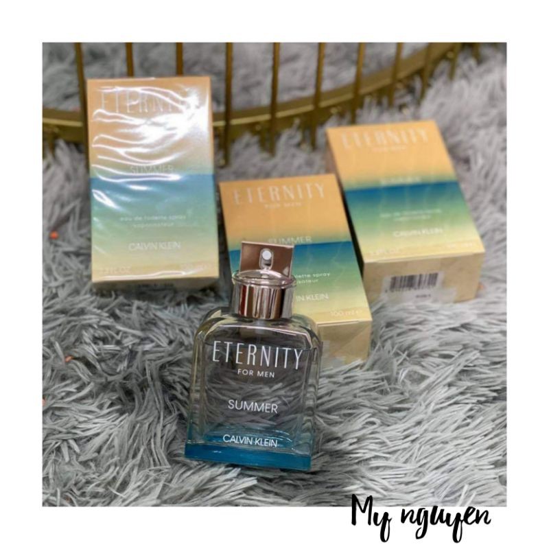 🍀 Nước hoa nam CK Eternity For Men Summer 100ML 🍁