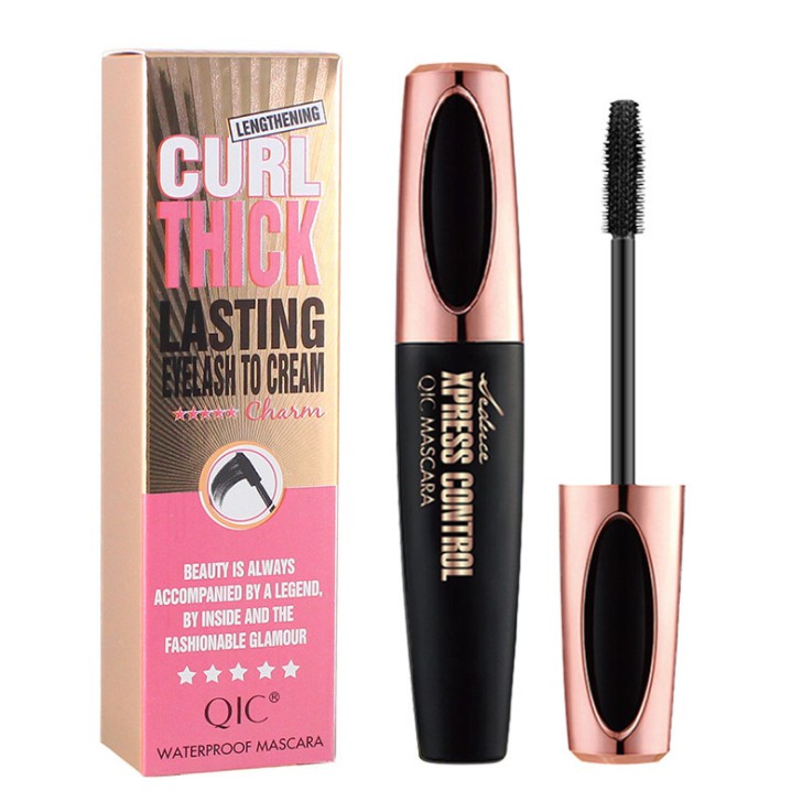Mascara 4D màu đen làm dày cong mi không thấm nước