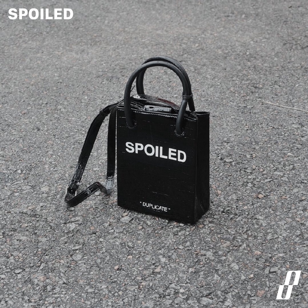 Black Mini Bag - Túi Nhỏ SPOILED Da PU Đen