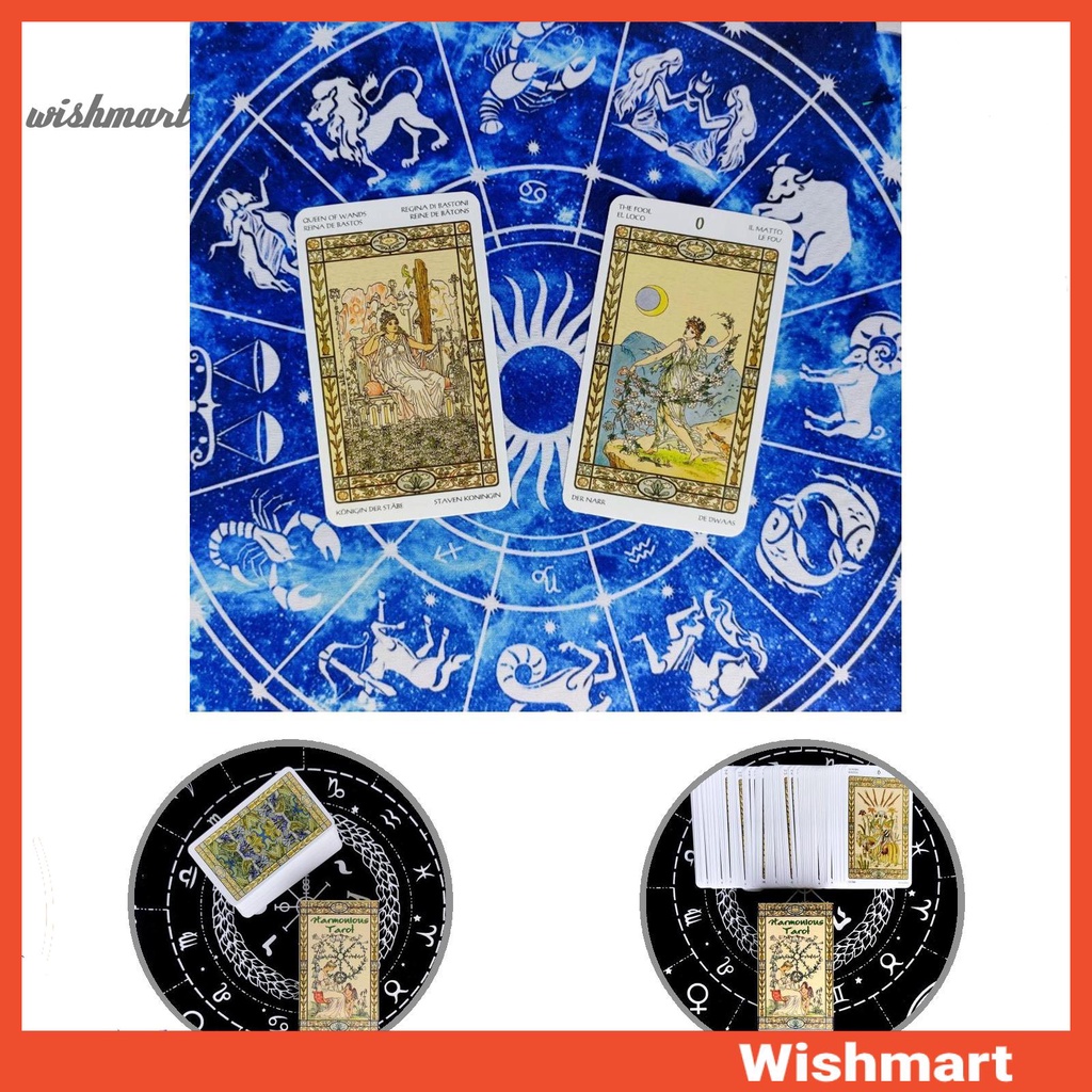 Bộ thẻ bài trò chơi Oracle nhiều màu sắc vui nhộn