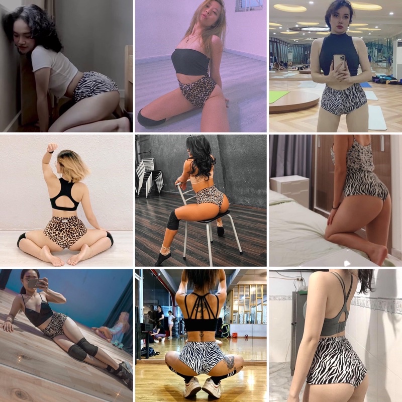 Quần TWERK Hoạ Tiết SEXY