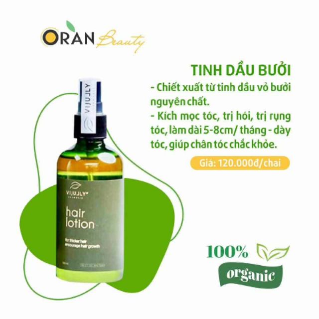 Combo 10 Chai Tinh Dầu Bưởi Trị Rụng Tóc