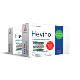Viên Uống HEVIHO _Giúp Giảm Viêm Đường Hô Hấp Cấp & Mạn Tính
