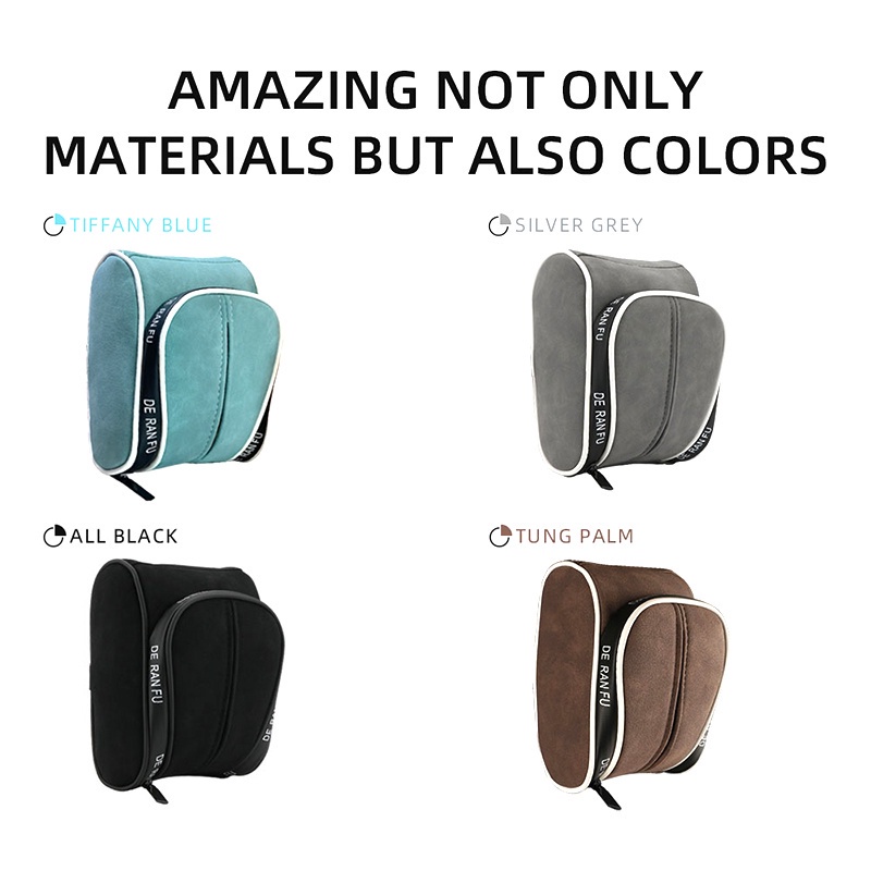 Hộp đựng khăn giấy SEAMETAL bằng da lộn thông dụng cao cấp cho xe hơi