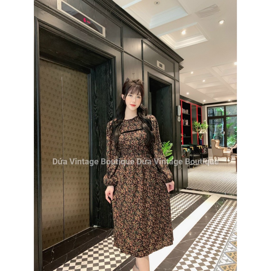 Đầm maxi dáng xòe viền ngực | BigBuy360 - bigbuy360.vn