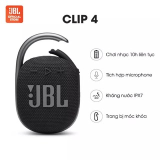 Loa bluetooth JBL Clip4 (Hàng chính hãng)
