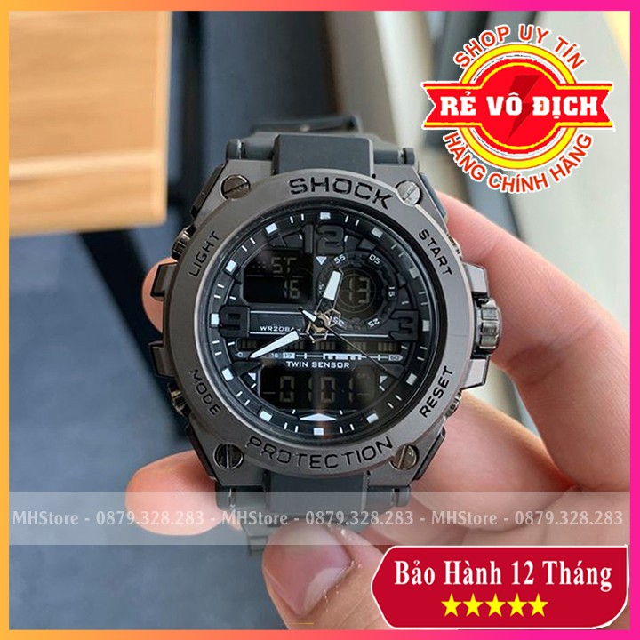 Đồng hồ thể thao nam Shock 8600 ⚡FreeShip⚡ Chống nước đa năng, Năng động, cá tính - Đồng hồ nam thể thao ⚡ BH 12 tháng