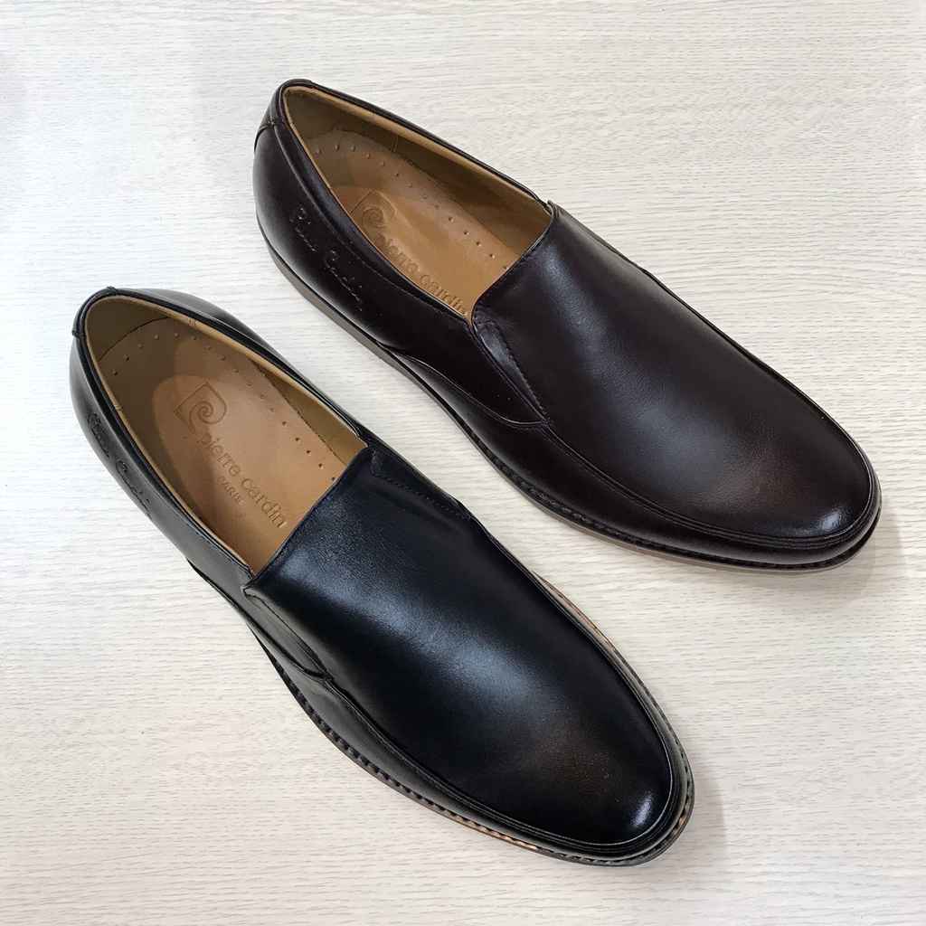 Giầy Lười Nam Da Thật Cao Cấp - Tặng Kèm Tất Bizmen