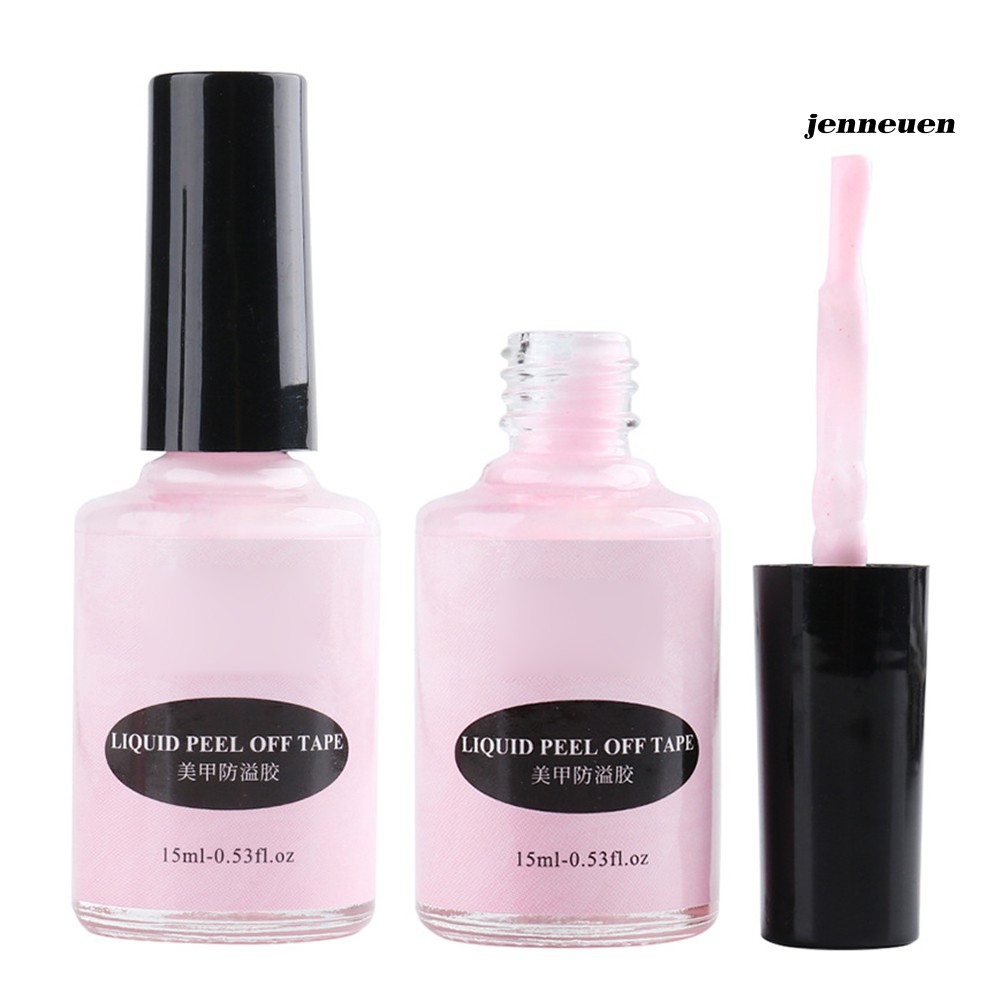 [Hàng mới về] Gel Dán Chống Tràn Khi Sơn Móng Tay 15ml Chất Lượng Cao