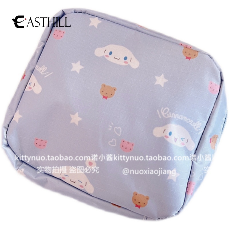 SANRIO Ví Đựng Tiền Xu/Thẻ Họa Tiết Hoạt Hình Kuromi My Melody Dễ Thương