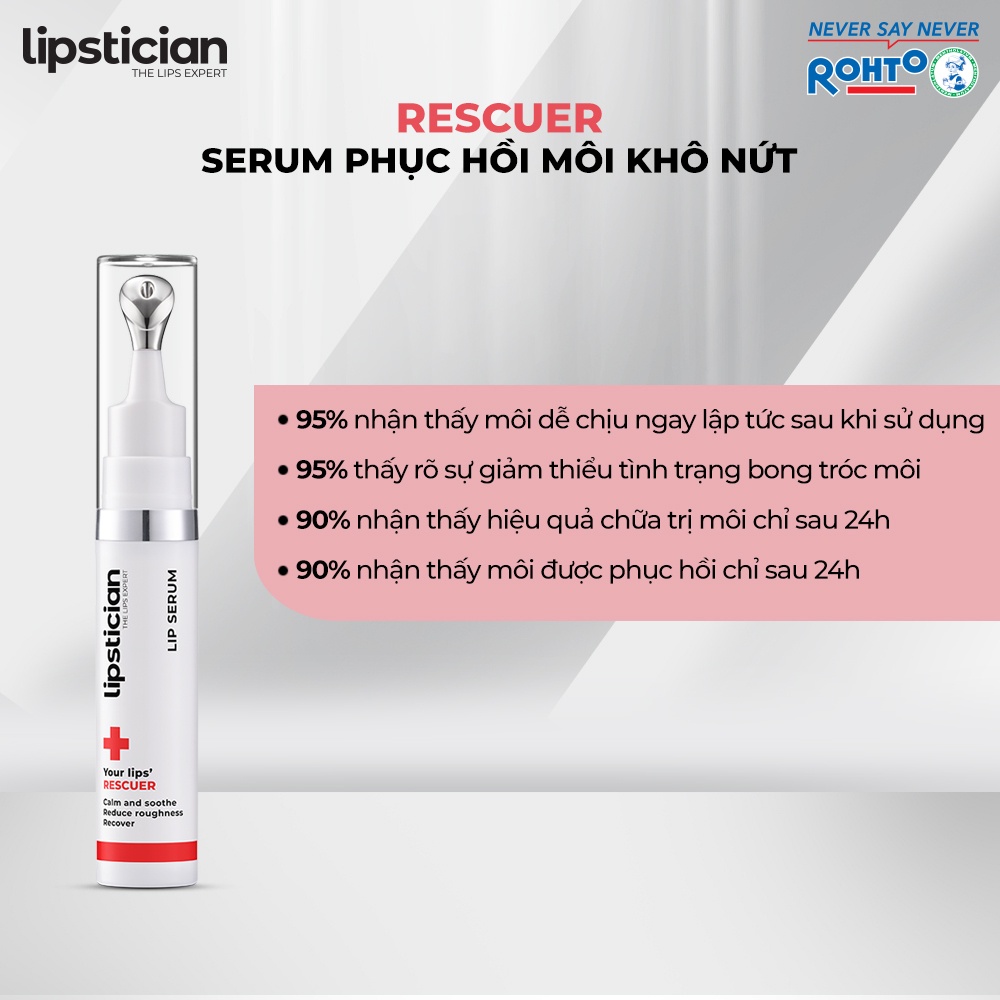 Serum Phục Hồi Môi Khô Nứt Lipstician Lip Serum Rescuer (9g)