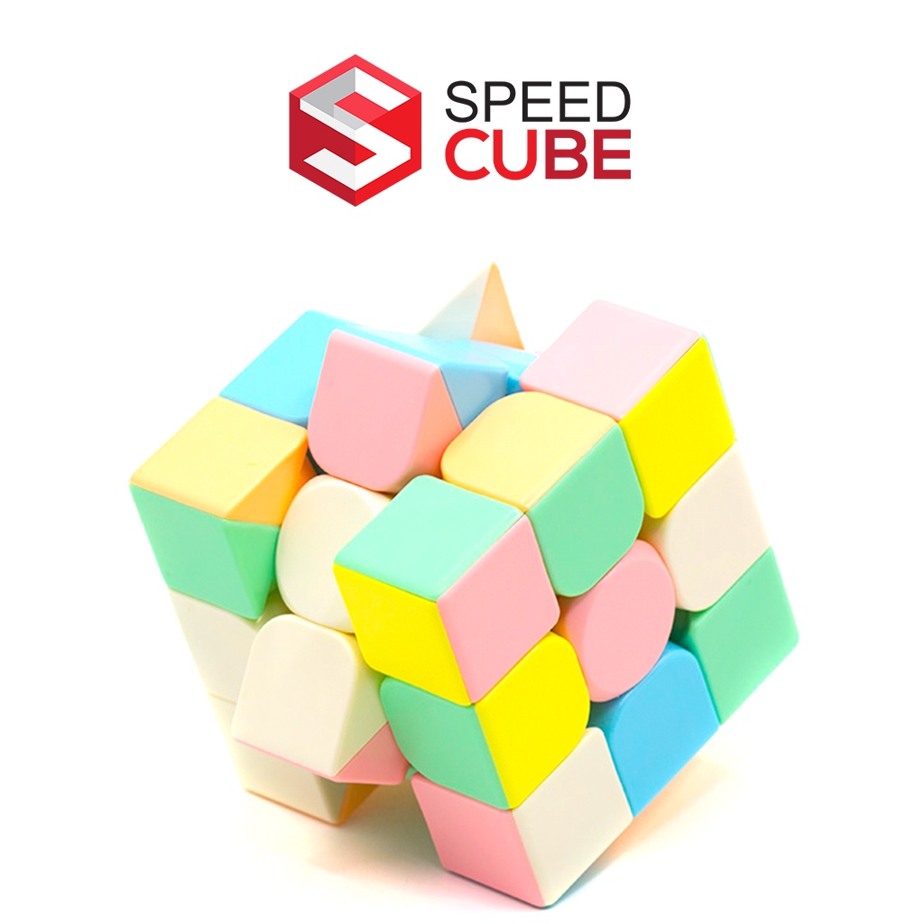 [Mã 44LIFESALE giảm 10% đơn 99K] Rubik 3x3 Giá Rẻ Moyu Meilong 3 Rubic 3x3 Macaron chính hãng moyu- Shop Speed Cube