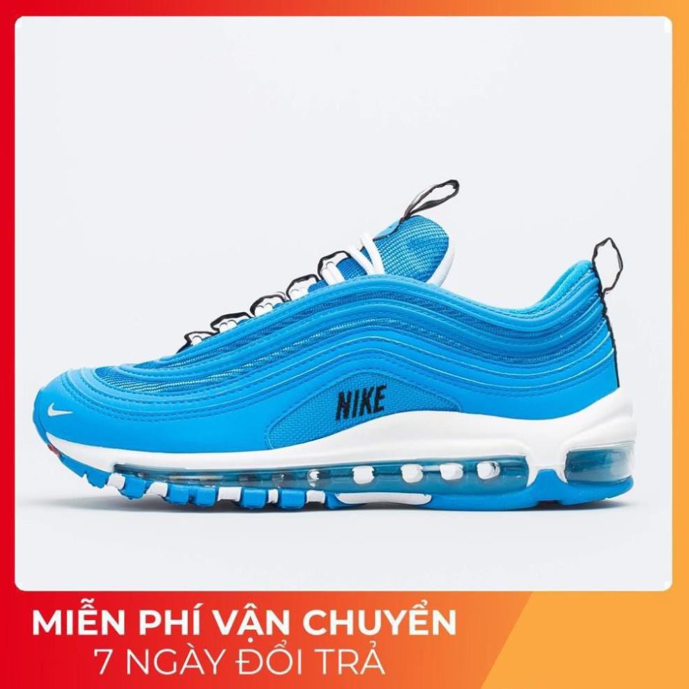 salle [Real] Giày Nike Air Max 97 Auth🔴FREESHIP🔴 Giảm 100k Khi Nhập Mã [NIKEAUTH] Giày Nike Chính Hãng Nữ - Blue Hero .