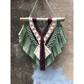 Mành treo trang trí Macrame decor vintage
