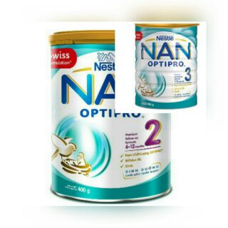 Thanh lý sữa Nan 2/ 800g,Nan 3 hộp 900g