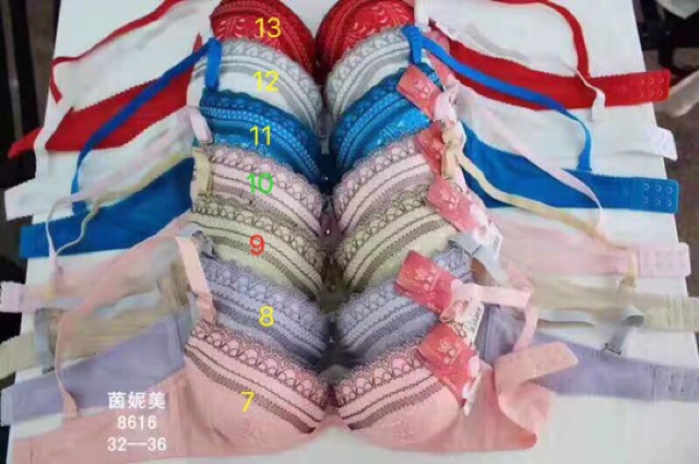 Áo ngực(8616)siêu nâng phối ren 3D