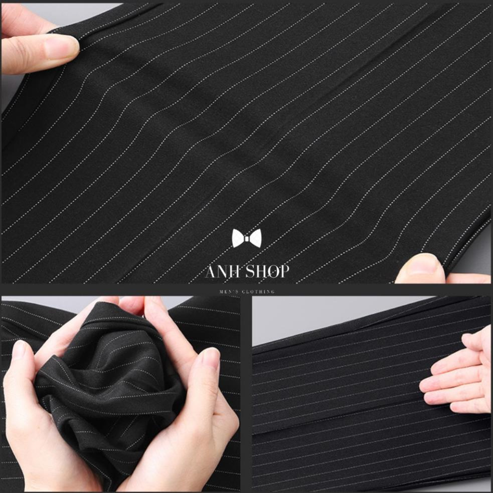 Quần tây nam kẻ sọc Hàn Quốc, Quần kẻ sọc trẻ trung năng động phối siêu đẹp với sơ mi và giày da, giày lười... | BigBuy360 - bigbuy360.vn