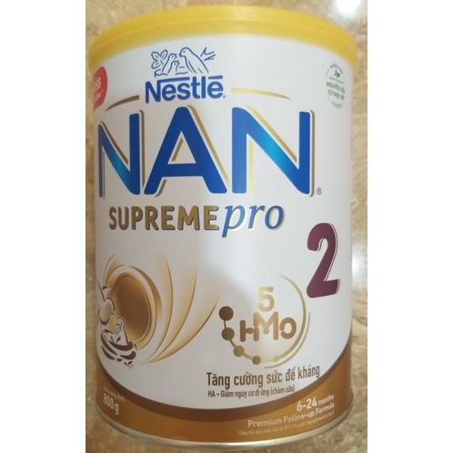 Sữa NAN SUPREME PRO số 2 800G [HSD:2023]