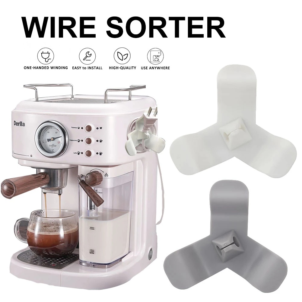 Dụng Cụ Kẹp Giữ Dây Cáp Bằng PP Tiện Dụng Cho Nhà Bếp