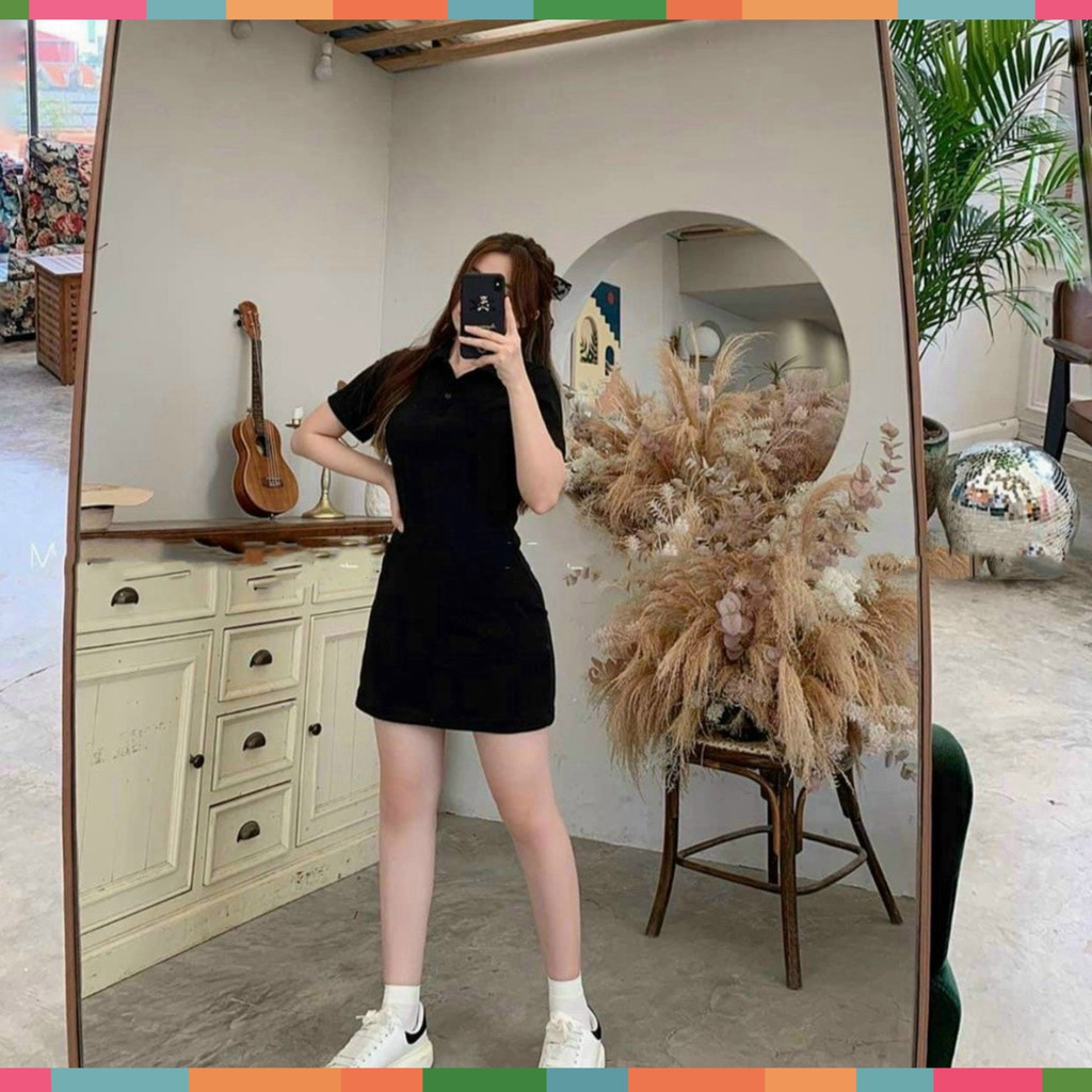 Đầm Nữ Polo Nữ Dáng Ôm Ba Màu So Hot | BigBuy360 - bigbuy360.vn