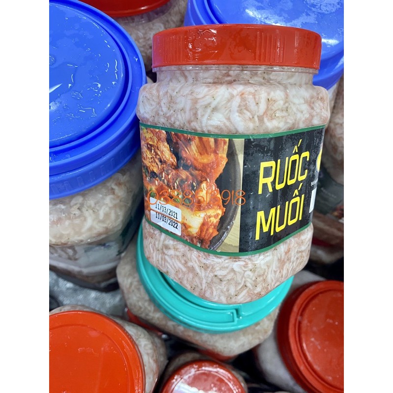 Ruốc Tép Muối Kimchi Hàn Quốc 1kg