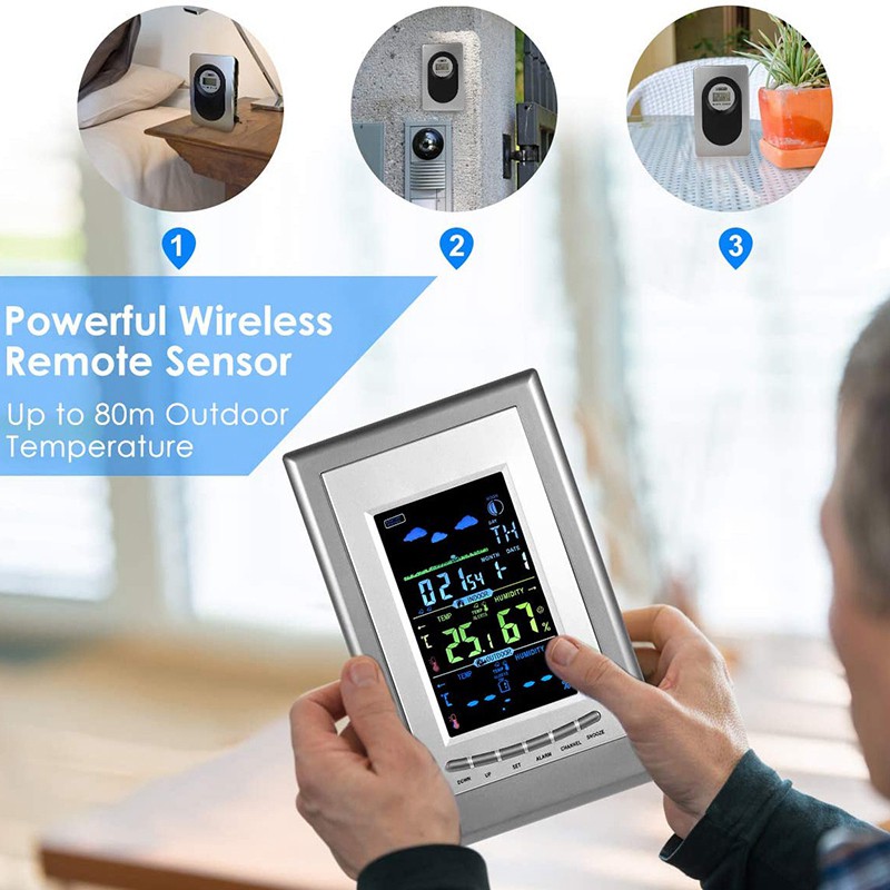 Đồng Hồ Báo Thức Thời Tiết Thời Tiết Độc Đáo