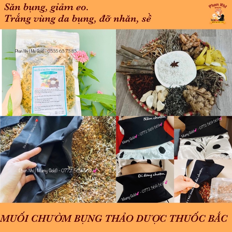 MUỐI CHƯỜM BỤNG THẢO DƯỢC SAU SINH (GÓI 1KG)