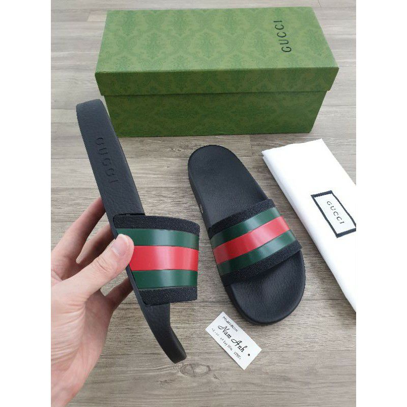 🔥HÀNG SIÊU CẤP🔥Dép lê bảo bình GC hottrend 2021 bản đế bằng cao cấp cực đẹp