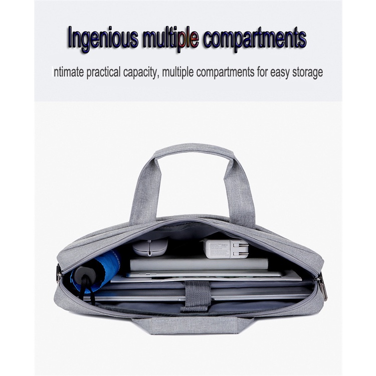 Túi đựng laptop chống nước 13 14 15 15.6 17.3 inch thích hợp cho Macbook Air Pro HP Huawei Asus Dell