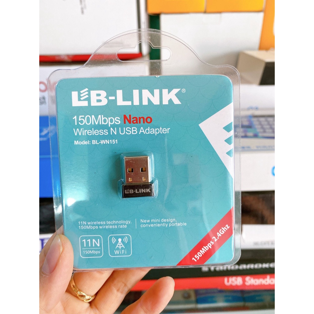 Usb Thu Wifi LBLINK BL- WN155A Có 1 Râu-Usb Kết Nối Wifi Có Ăng ten, Tăng Tốc Độ Wifi | BigBuy360 - bigbuy360.vn