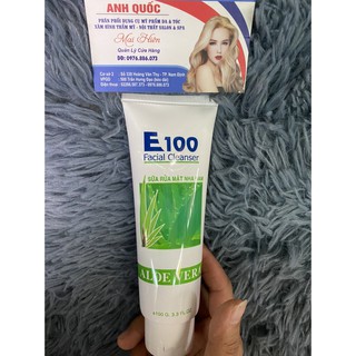 sữa rửa măt E100