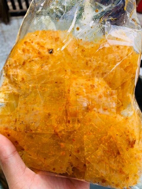 500g bánh tráng phô mai Long An loại sợi và lát