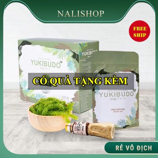 [QUÀ TẶNG KÈM] Rong Nho Yukibudo, Rong Nho Tách Nước Chính Hãng Sản Xuất Theo Công Nghệ Nhật Bản + Kèm Nước Sốt Mè Rang