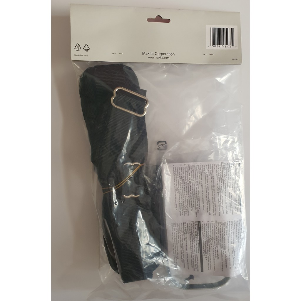 Bộ móc và dây đeo cho máy pin Makita 197941-0