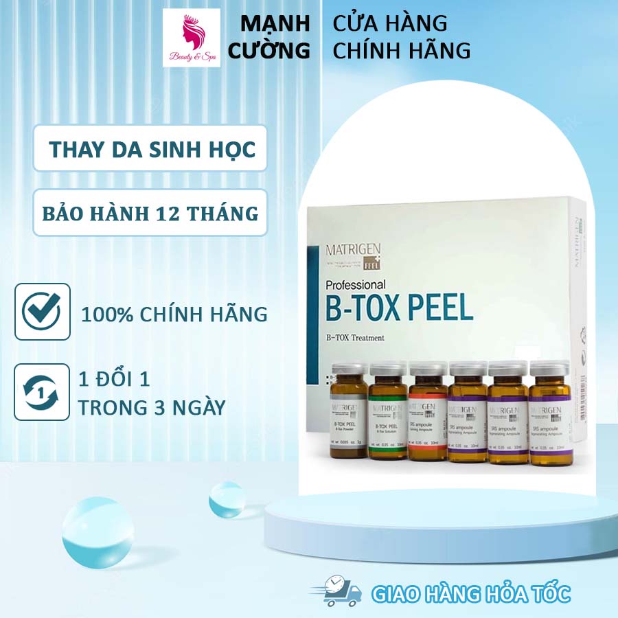 Thay Da Sinh Học MATRIGEN BTOX PEEL - B Tox Peel, BTOX-PEEL 4 Mầu